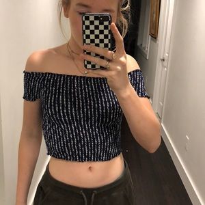 off the shoulder tube top